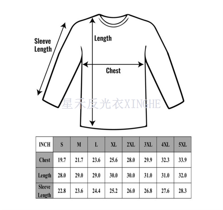 High Vis Reflective Long Sleeve ANSI Safety Shirt