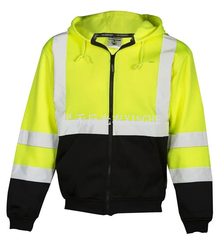 जिपर के साथ हाईवी हुडी स्वेटशर्ट