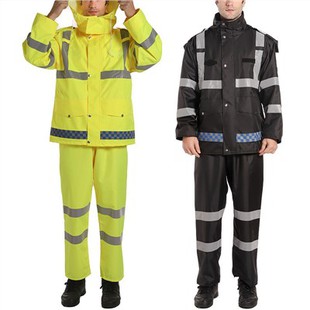 उच्च दृश्यता वर्षा गियर्स