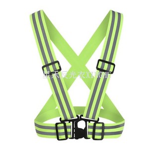 दौड़ने के लिए उच्च दृश्यता परावर्तक सुरक्षा पट्टियाँ